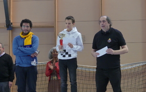 Le vainqueur du tournoi B