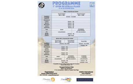 1° Open d'échecs de CUCQ STELLA 62